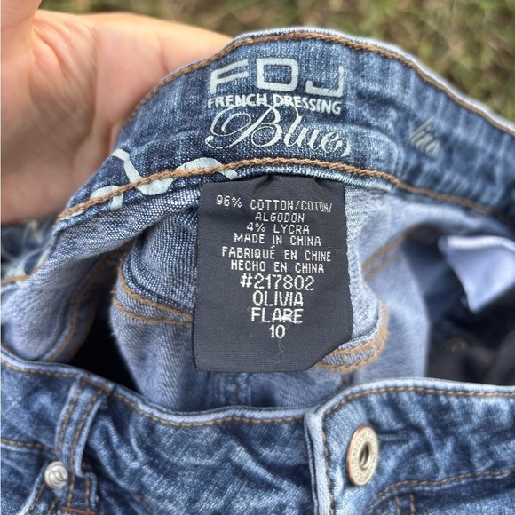 FDJ French Dressing Jeans Olivia flare blue jeans - Picture 4 of 4